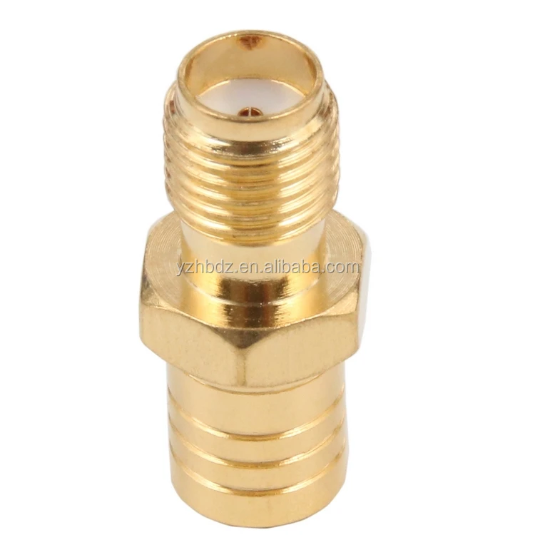 Hongbo RF Coaxial Connector SMB Female  To SMA Female Adapter SMB Connectors