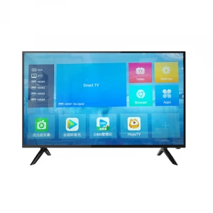 Hongling 24-55 inch Smart LCD LED Television 4K UHD Factory Cheap Flat Screen Televisions HD LCD LED Best Smart Touch TV