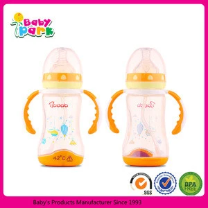 hot sale baby feeding bottle with straw 2017 feeding straw baby bottle wholesale baby feeding bottle
