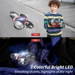 Hot Sale Four Axes Mini Drone Remote Control Aircraft For Kids Beginners