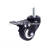 Import Hot sale furniture  swivel caster PVC/PU /TPR 1.5 inch gold drill  universal wheel from China