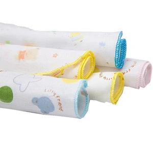 Hot Sale Gift Promotional Printed Super Soft Cotton Handkerchief 30*30CM 100% Cotton Baby Handkerchiefs