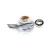 Hot Sale Leaf Shape Stainless Steel Coffee Tea Spoon