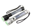 Hot Sale Outdoor Camping LED Solar Flashlight Emergency USB Rechargeable Torch Lamps