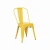 Import Hot sales best price steel iron frame modern design vintage industrial style stacking dining metal chair for restaurant silla from China