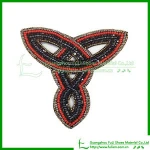 Hot Sell AC289 Shoe Ornament Of Beading Shoe Material
