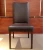 Import Hot sell modern PU leather upholstery stackable wood restaurant chair from China
