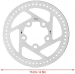 Hot sell Scooter rear wheel brake disc with five holes 110mm Brake Disk for Xiaomi M365 Replacement Parts