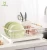 Import Hot Sell Single Layer Dish Rack With Plastic Tray Holding Dishes Kitchen Storage Holder Kitchen Dish Holder with wooden handle from China