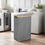 Hot Selling Cotton Laundry Basket Kitchen and Bathroom Storage Rack for Clothes and Linens