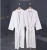 Import Hot Selling custom embroidered logo white luxury unisex Spa bath robe from China
