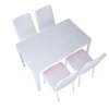 Hot Selling Modern Design Home Dinning Table Set/Dining Room Furniture/Glass Dining Table 6 chairs