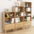 Import hot selling modern wooden wood China factory price white bookcase for living room from China