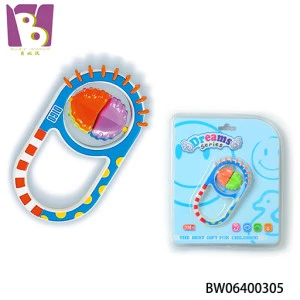 Hot selling Plastic baby rattles toy cheap teether toy wholesale