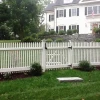 Hot Selling PVC Picket Garden Fence, Vinyl Picket Fence, Plastic Outdoor Picket Fence