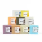 Hot selling various beautiful bar washing bulk gift fancy handmade oil soap