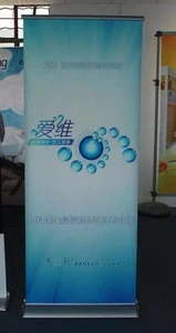hot selling wide base roll up stand display for promotion