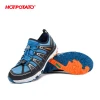 HOTPOTATO promotion stock PU mesh hiking shoes women with quick lock lace