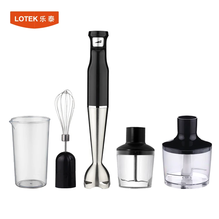household personal electric food fruit  hand stick blender with 600ml beaker