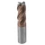 Import HRC55 4flutes Carbide Square End Mills with Coating from China