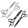 HS-0044 Hair Cutting Japan Steel 440c  Hairdressing Salon Mizutani Scissors Shears Set Titanium Barber Yasaka