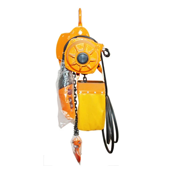 HSY type 5 ton electric chain hoist with motorized trolley