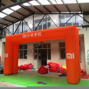 Huge inflatable arch tent durable inflatable canopy tent for rental businessCustomized 10x5x5 meters inflatable arch tent for sa