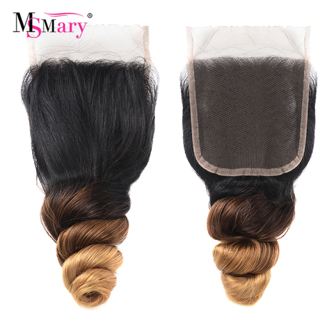 Buy 100%human Hair Loose Wave 1b/4/30 Color Virgin Human Hair Loose ...