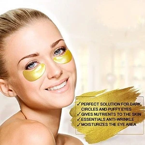 Hyaluronic Acid Crystal Eye Patch 24k Gold Collagen Eye Mask