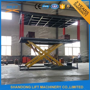 Hydraulic Electric Type Portable Fixed Vehicle Garage Equipment