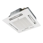 50HZ DC R410A 18000-36000btu Refrigerant Ceiling Cassette Type Split Air Conditioner Air Handler Top Discharge Condensing Unit