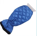 Ice Scraper Mitt Snow Brushes Snow Window Scraper For Car Windshield with Waterproof Removal Shovel Glove