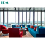 IDM-KY77  New Design Hotel Restaurant Chairs Modern Metal Dining Chair
