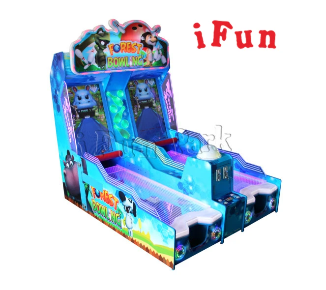 Ifun  Bowling  Popular Forest Bowling Game Double Lanes  Electronic Bowling  Machine Arcade Game Video Game
