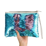 In Stock Glitter Sequin Party Bag Women Envelope Women Evening Clutch Bag
