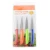 Import In stock stainless steel non stick coating chef fruit paring utility knife 4 piece kitchen knife set with pp handle from China