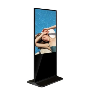 indoor 43 inch lcd monitor player advertising digital signage