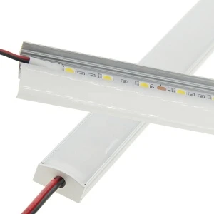 indoor outdoor IP67 2216 cri95 neutral white 4000k 24v cob led linear strip fixtures heatsink tape light