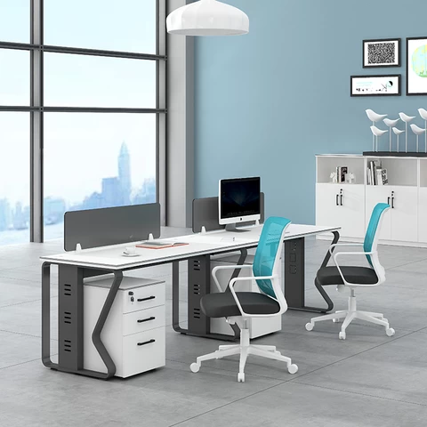 Intelligent Office Cubicles Partition 2-8 Person Office Workstation