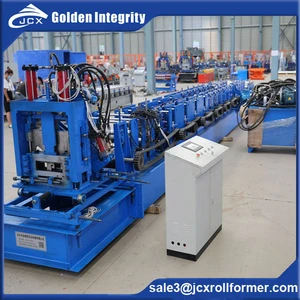 Interchangeable C Z Purlin Roll Forming Machine With Full Automatic roll forming machinery