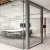 Import Interior Aluminum Frame Clear Tempered Office Partition Glass Wall from China