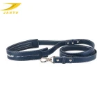 JANYO Latest design fancy genuine leather pet collar leash