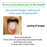 Japan visible effect nylon scrub cleaning bristle soft brush to prevent bad breath