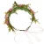 Import JHMX008 RDT Wholesale Korean Hair Simulation Bridal Wedding Artificial Rattan Cane Rose Flower Floral Garland Hairband Accessory from China