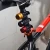 Import Jialitte Aluminum Waterproof Mini Led Mountain bicycle diamond Light red back Rear tail led bike light from China