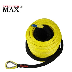 (JINLI ROPE) Synthetic winch rope for ATV UTV with thimble