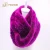Import Jtfur High Quality Women Real Fur Scarves Knitted Rex Rabbit Fur Scarf from China