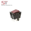 K8 resettable thermal safety SPDT/DPDT rocker switch