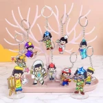 Keychain Supplier Laser Cut Clear Glitter Holographic Hologram Custom Plastic Acrylic Charm Key Chain Keychain Maker
