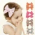 Import Kids Girls Printed Flower Cotton Hair Bows Girl Bowknot Hair Clips Baby Girls Printed Hairgrips Floral Bow Hair Clips Barrettes from China